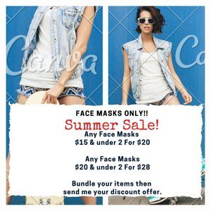 Face Mask Sale!!! Bundle Up